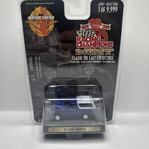 RACING CHAMPIONS - MINT - 1980 FORD BRONCO NEW + FAST SHIPPING